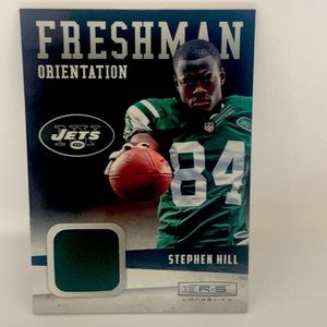 2012 Panini R&S Freshman Orientation Materials #2 Stephen Hill Jets (011)